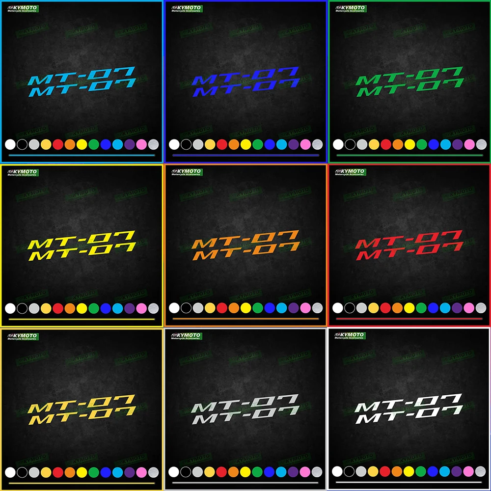 Для YZF MT-07 MT07 аксессуары для мотоциклов, наклейки, украшение обтекателя, шлем, топливный бак, логотип двигателя, светоотражающая наклейка, украшение
Для YZF MT-07 MT07 аксессуары для мотоциклов, наклейки, украшение обтекателя, шлем, топливный бак, логотип двигателя, светоотражающая наклейка, украшение