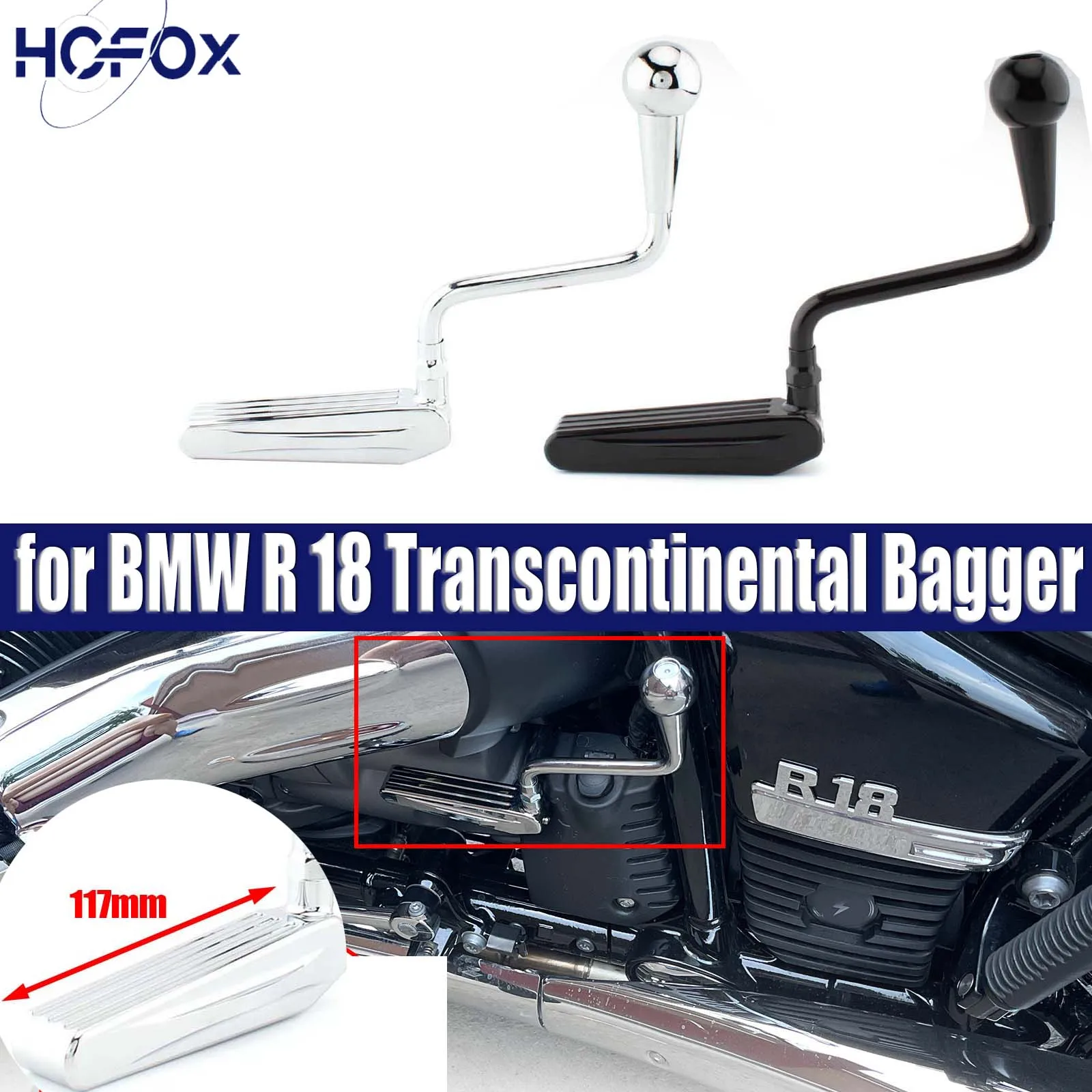 for BMW R 18 Transcontinental Bagger Extended Reverse Gear Lever
for BMW R 18 Transcontinental Bagger Extended Reverse Gear Lever