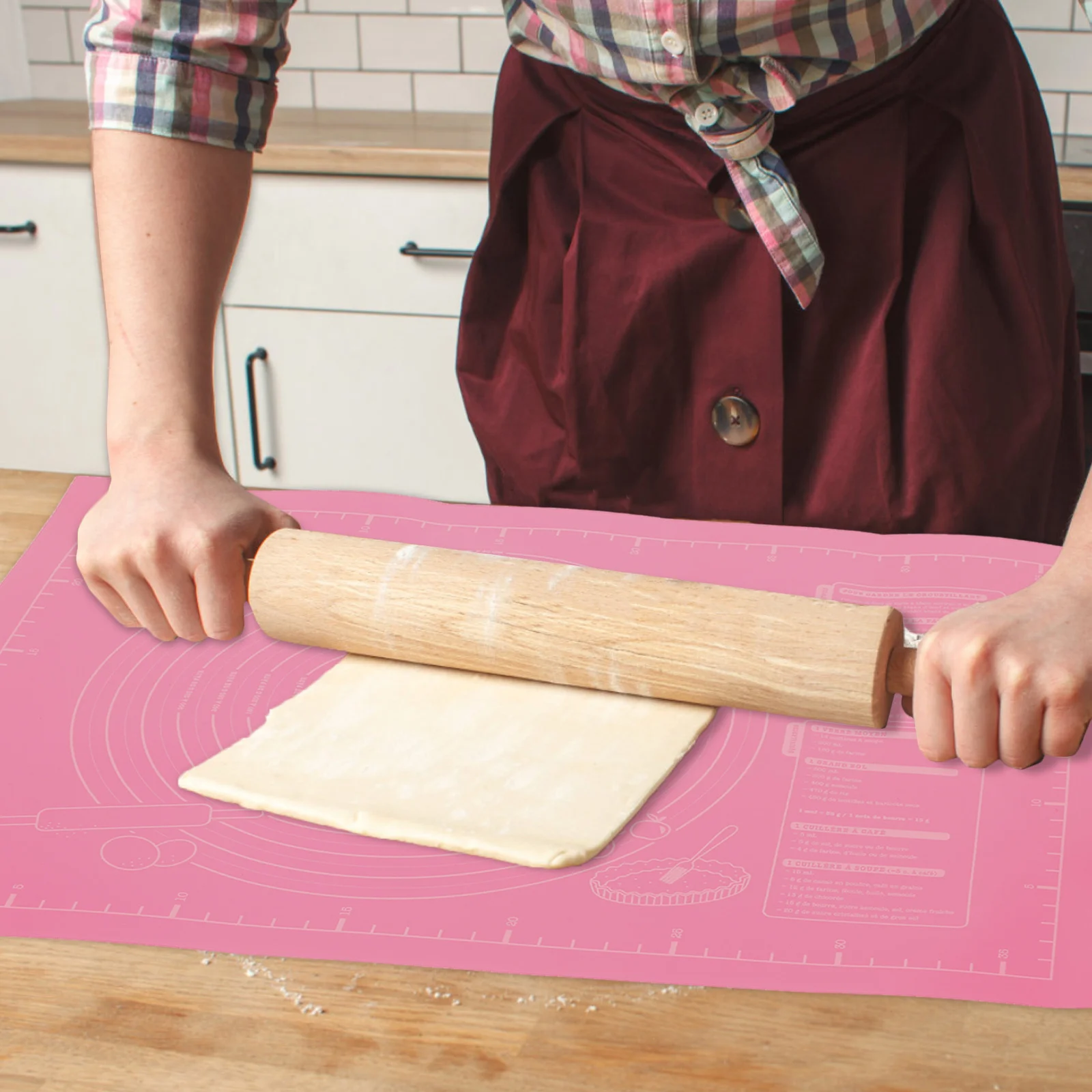 Silicone Kneading Mat Nonstick Dough Rolling Cushion Baking Pastry Mat Easy Clean Silicone Baking Mats
Silicone Kneading Mat Nonstick Dough Rolling Cushion Baking Pastry Mat Easy Clean Silicone Baking Mats