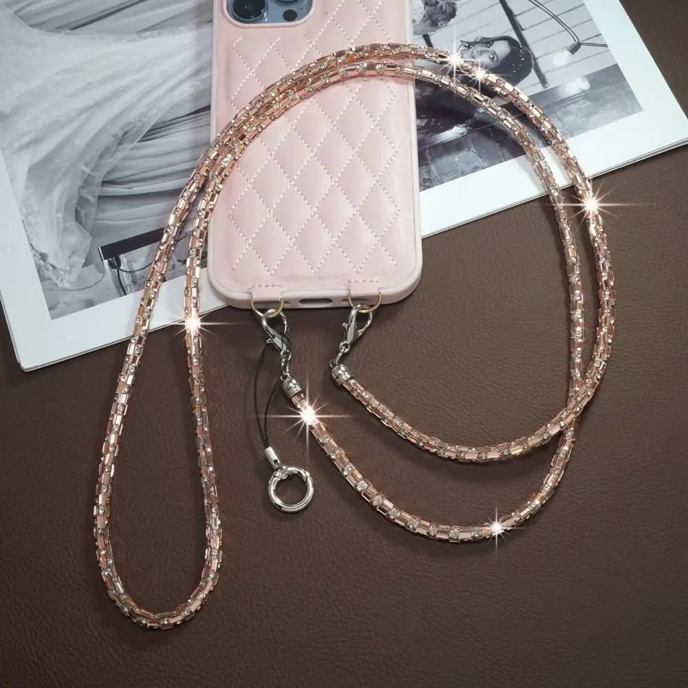 Luxury Crystal Rhinestone Phone Lanyard Bright Bling Bling Phone Case Chain Straps Hanging Ornaments Phone Accessories
Luxury Crystal Rhinestone Phone Lanyard Bright Bling Bling Phone Case Chain Straps Hanging Ornaments Phone Accessories