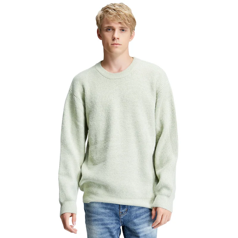 Sweater Men's O-Neck Pullovers Knit Large Size Sweater Winter New Long Sleeve Tops
Sweater Men's O-Neck Pullovers Knit Large Size Sweater Winter New Long Sleeve Tops