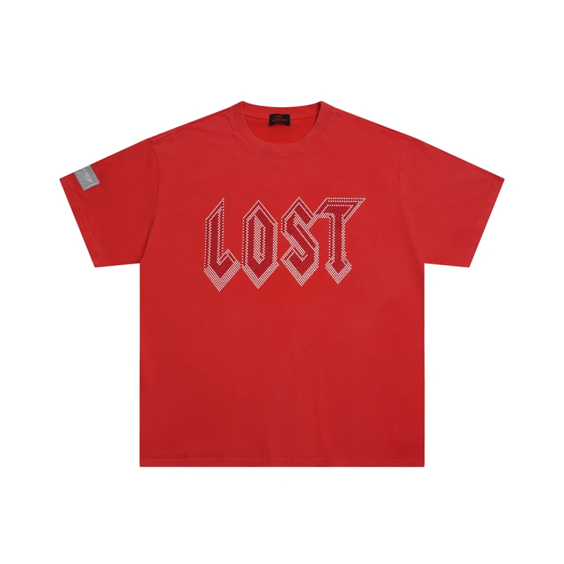 Summer Lost Intricacy Tshirt High Street Diamond Letters Print Women's Men 's Loose Casual Hip Hop Graphic T Shirts
Summer Lost Intricacy Tshirt High Street Diamond Letters Print Women's Men 's Loose Casual Hip Hop Graphic T Shirts