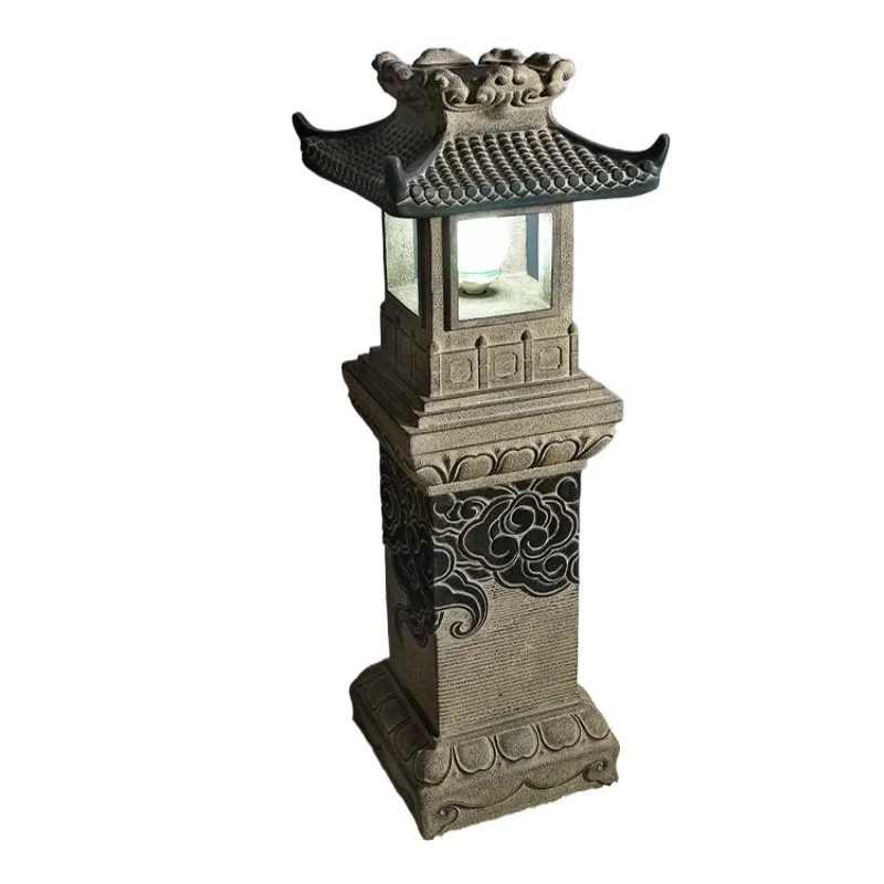 Наружный торшер на солнечной батарее, садовая лампа для ландшафтного дизайна во дворе в китайском стиле с имитацией газона и камня
Наружный торшер на солнечной батарее, садовая лампа для ландшафтного дизайна во дворе в китайском стиле с имитацией газона и камня