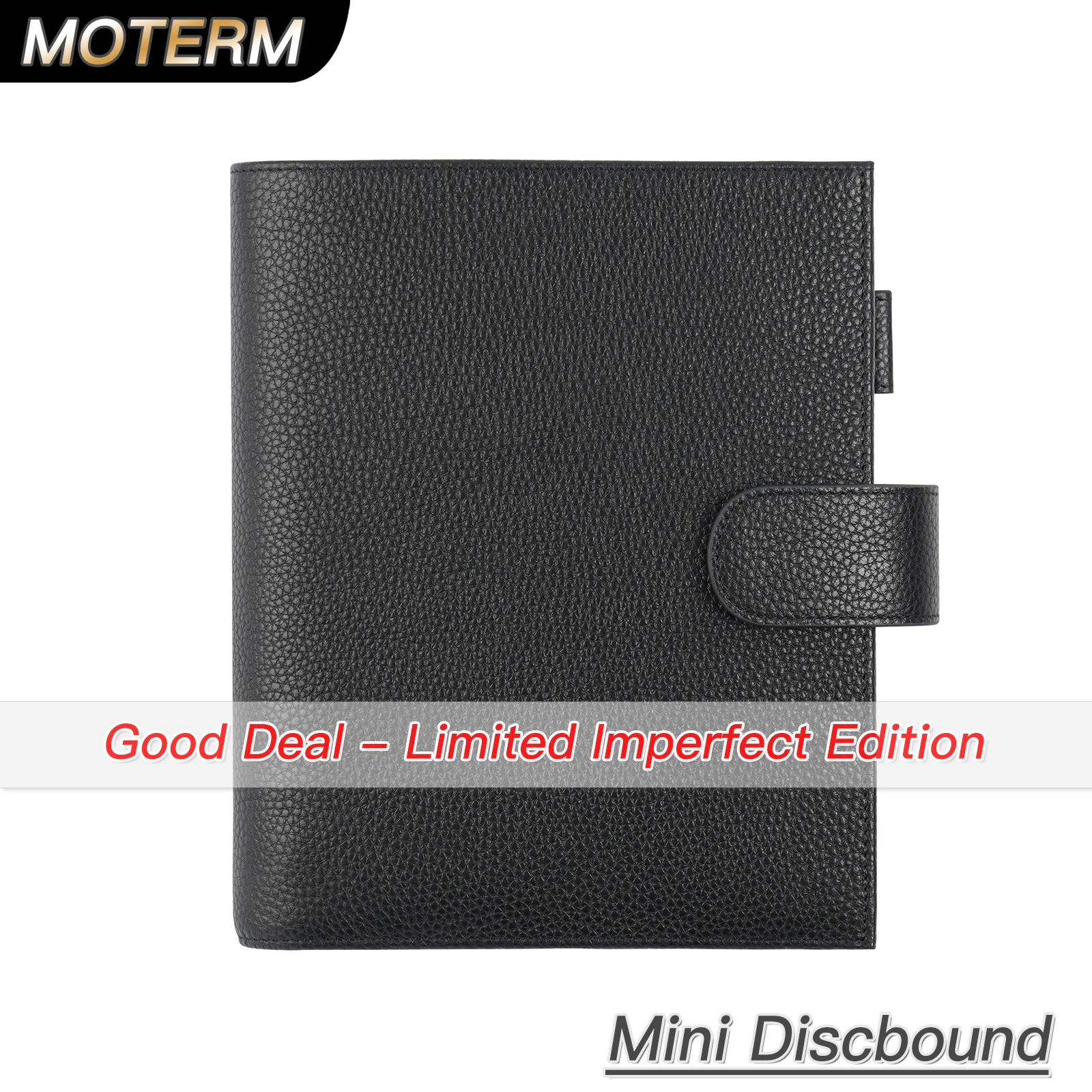 Limited Imperfect Moterm Discbound Series New HP Mini Cover Genuine Pebbled Grain Cowhide Notebook Expansion Disc Bound Journal
Limited Imperfect Moterm Discbound Series New HP Mini Cover Genuine Pebbled Grain Cowhide Notebook Expansion Disc Bound Journal