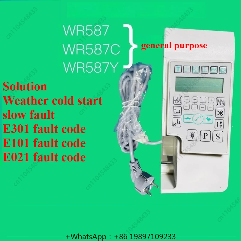 sewing machine electronic control 9701 9703 WR587 WR587C WR587Y computer board controller
sewing machine electronic control 9701 9703 WR587 WR587C WR587Y computer board controller
