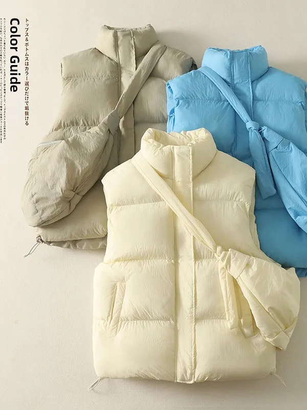 Женский хлопковый жилет Thiened Jaet, новый зимний жилет Slealim Zipper, свободный крой, высококачественный теплый воротник-стойка
Женский хлопковый жилет Thiened Jaet, новый зимний жилет Slealim Zipper, свободный крой, высококачественный теплый воротник-стойка