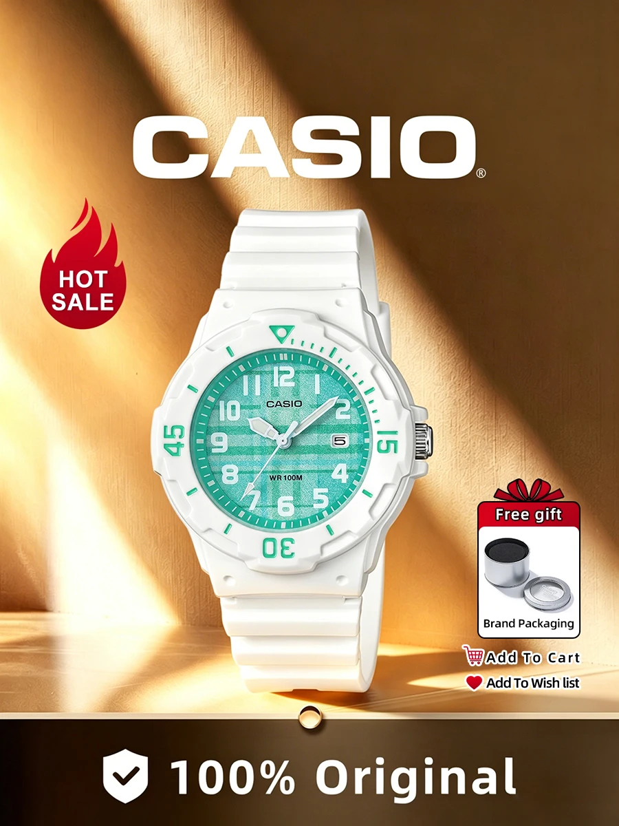 CASIO Unisex Diver Style Watch Water Resistant Plaid Dial Resin Strap Green or Pink Wristwatch for Daily Beach Casual Swimming
CASIO Unisex Diver Style Watch Water Resistant Plaid Dial Resin Strap Green or Pink Wristwatch for Daily Beach Casual Swimming