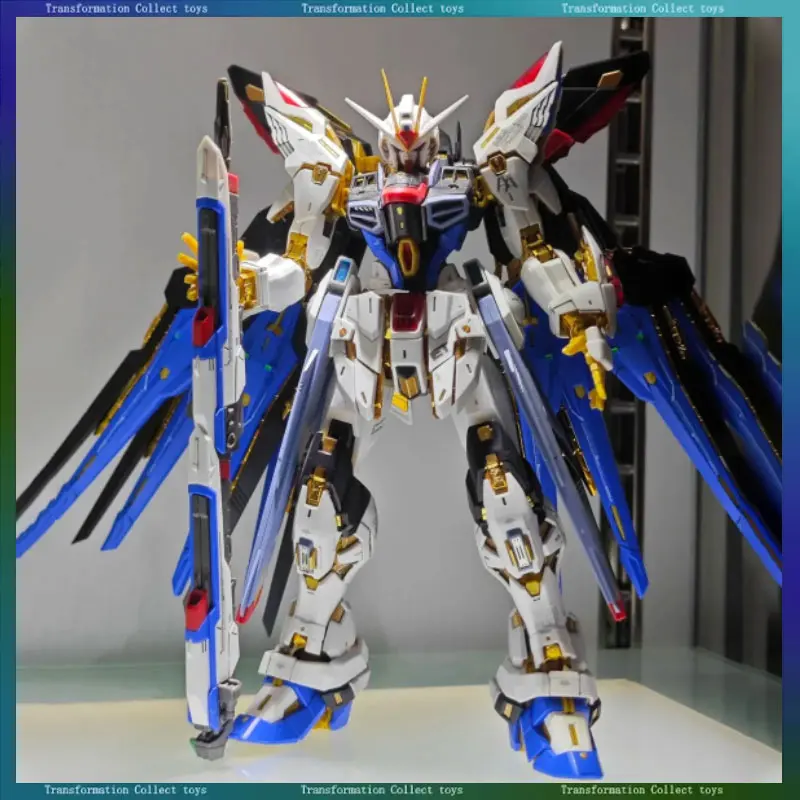 New 1/100 WUJING Model MGEX Zgmf-X20a Strike Freedom Assembly Model Kits Plastic skeleton Action Figure Robot PModel Toys
New 1/100 WUJING Model MGEX Zgmf-X20a Strike Freedom Assembly Model Kits Plastic skeleton Action Figure Robot PModel Toys
