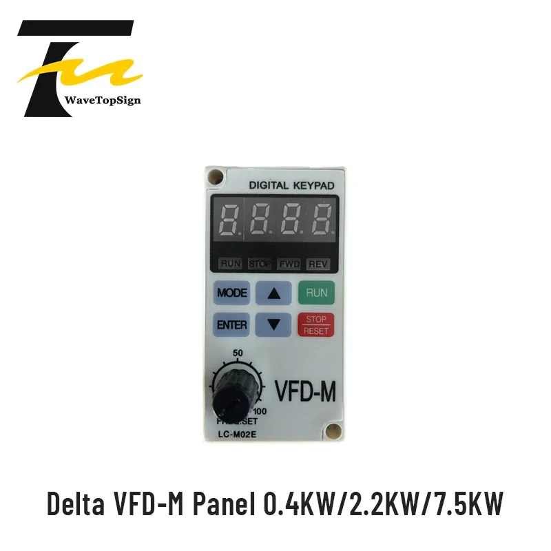 Boding Speed Controller VFD-M Panel 0.4KW 2.2KW 7.5KW LC-M02E Operation Control for Delta Inverter
Boding Speed Controller VFD-M Panel 0.4KW 2.2KW 7.5KW LC-M02E Operation Control for Delta Inverter