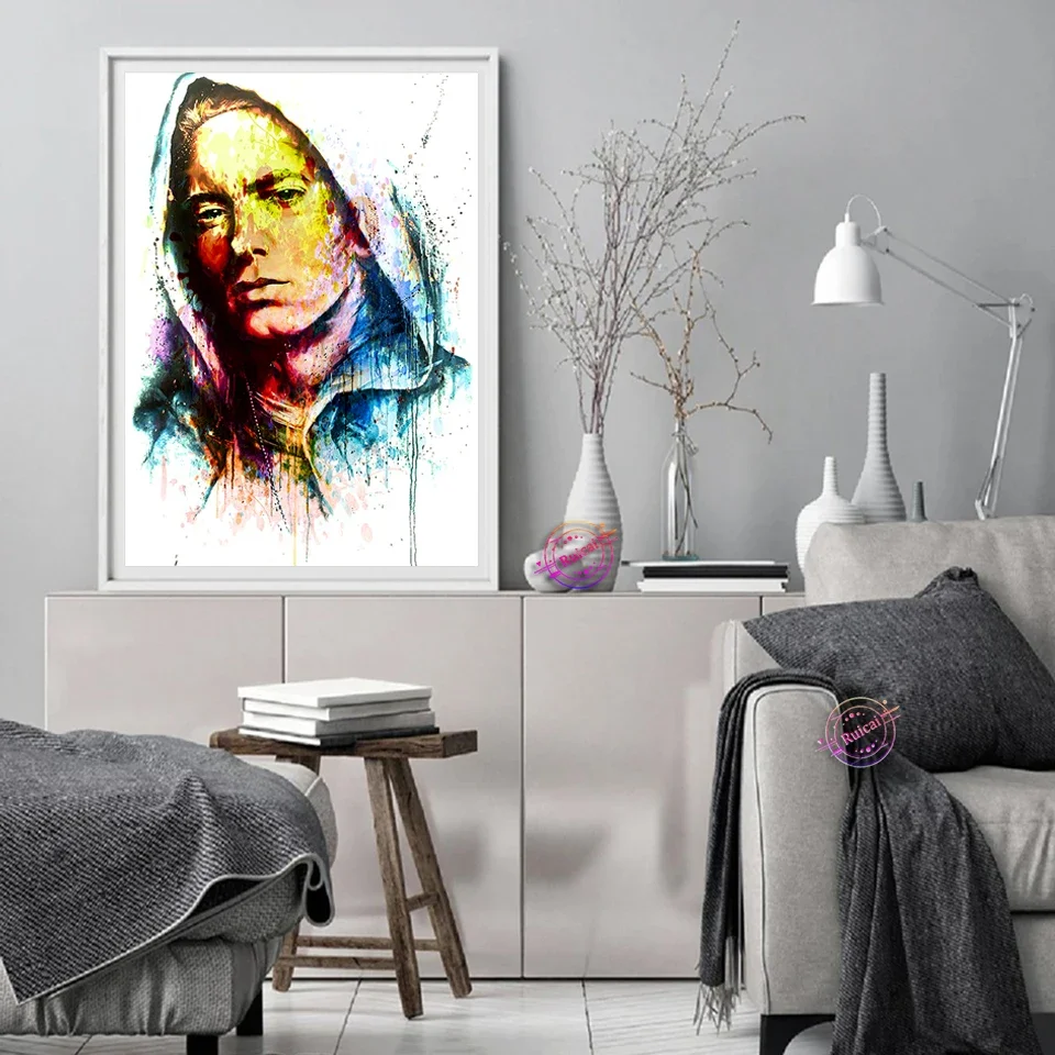 Eminem Poster Wall Art Home Decorative Canvas Painting Boy Room Decor Wall Sticker Fans Collection Gift
Eminem Poster Wall Art Home Decorative Canvas Painting Boy Room Decor Wall Sticker Fans Collection Gift