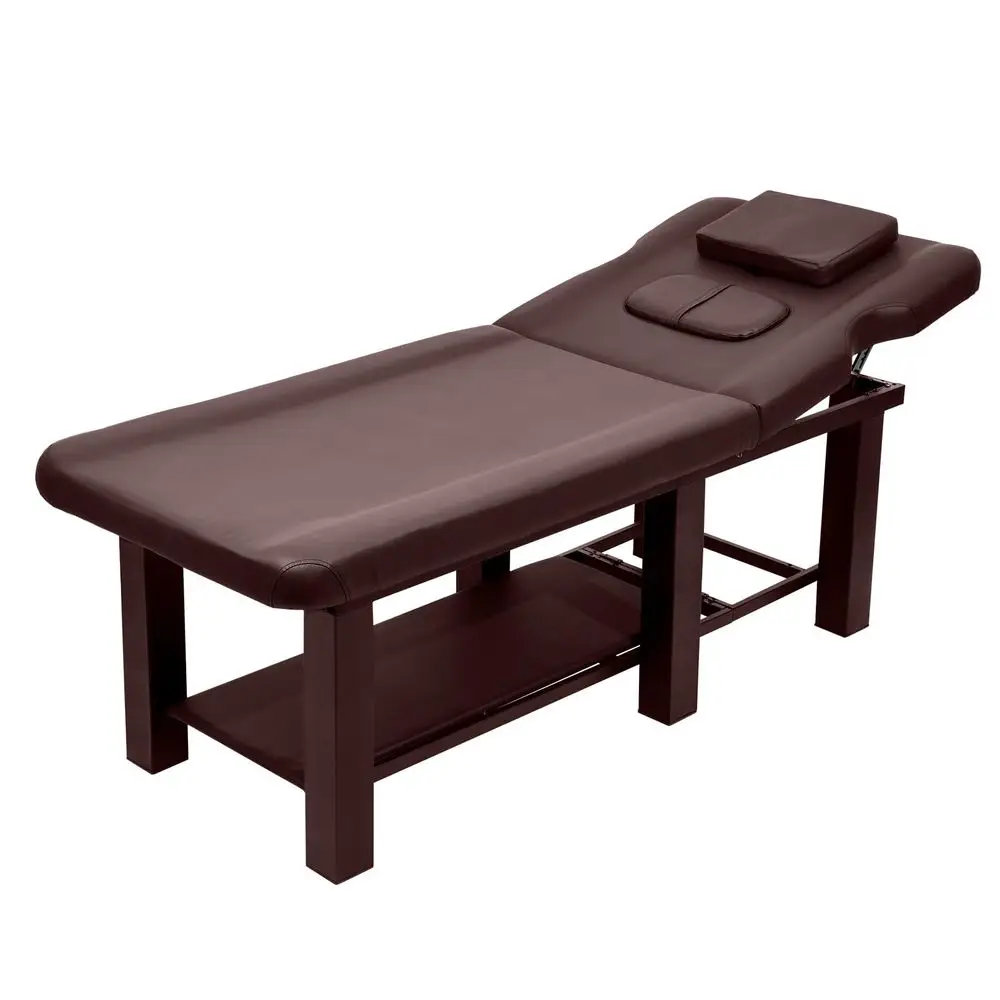 Stationary Massage Table with Backrest, Adjustable Thick Foam Spa Massage Beds,Metal Frame PU Leather 27.55 Wide 72.83 Long Hea
Stationary Massage Table with Backrest, Adjustable Thick Foam Spa Massage Beds,Metal Frame PU Leather 27.55 Wide 72.83 Long Hea