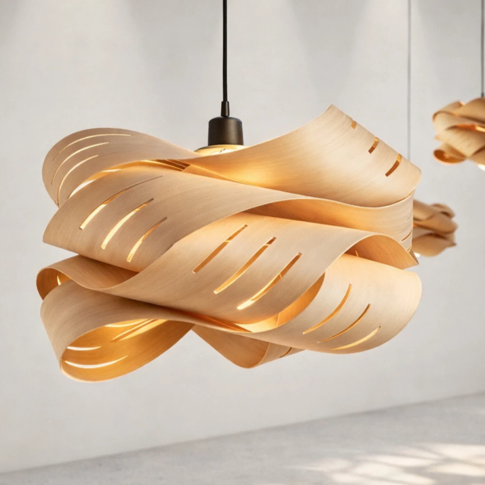 JOYINLED Modern Wooden Pendant Lamp 45/60CM Wood Veneer Bedroom Restaurant Chandelier Simple LED Home Decor Light Fixtures
JOYINLED Modern Wooden Pendant Lamp 45/60CM Wood Veneer Bedroom Restaurant Chandelier Simple LED Home Decor Light Fixtures