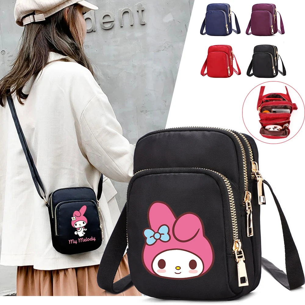 My Melody Women Cell Phone Shoulder Bag Crossbody Bags Canvas Small Female Students Single Shoulder Phone Bags Handbag Gift
My Melody Women Cell Phone Shoulder Bag Crossbody Bags Canvas Small Female Students Single Shoulder Phone Bags Handbag Gift