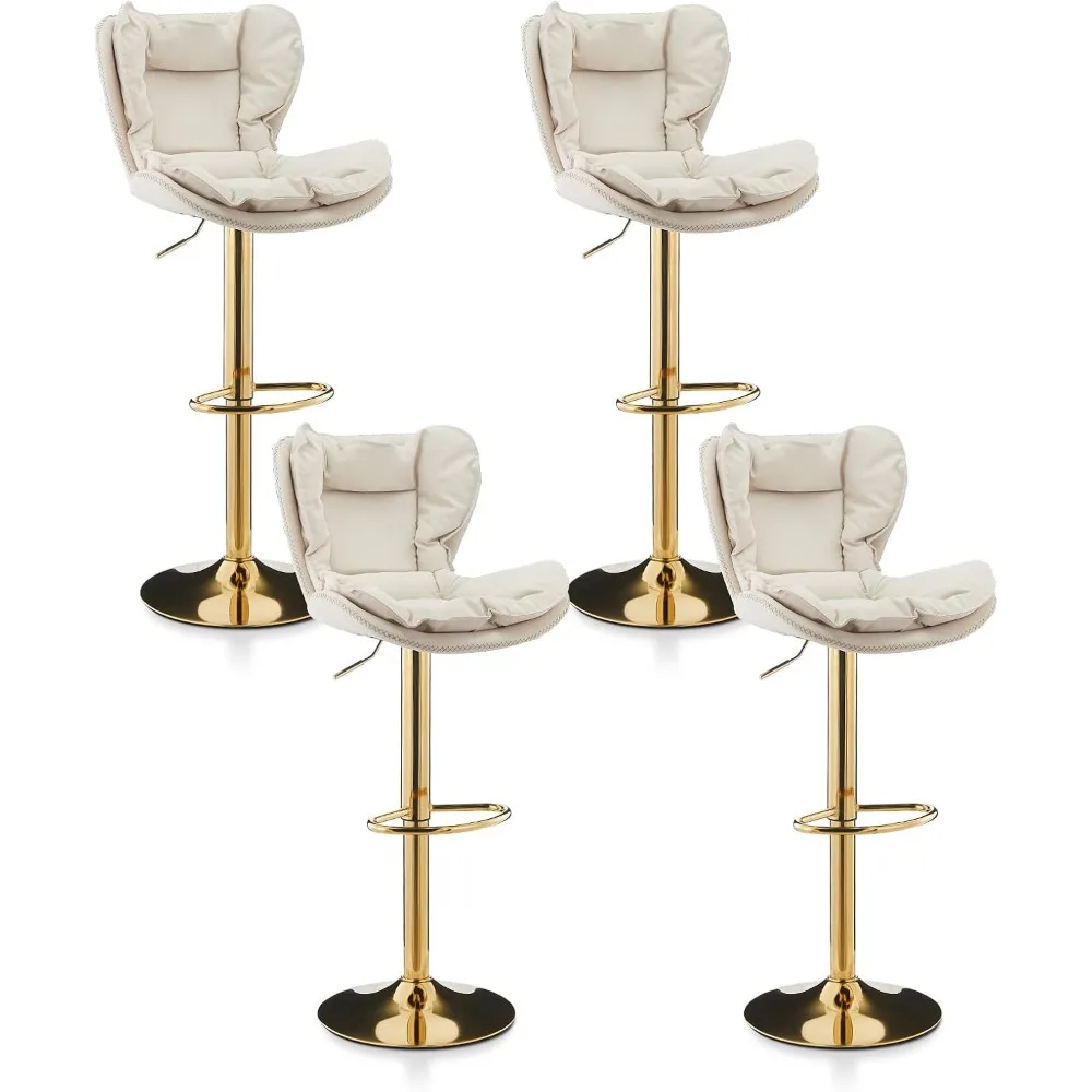 PU Leather Bar Stools with Double Layer Upholstered Seat Cushion,360°Swivel Counter Height Adjustable Barstools
PU Leather Bar Stools with Double Layer Upholstered Seat Cushion,360°Swivel Counter Height Adjustable Barstools