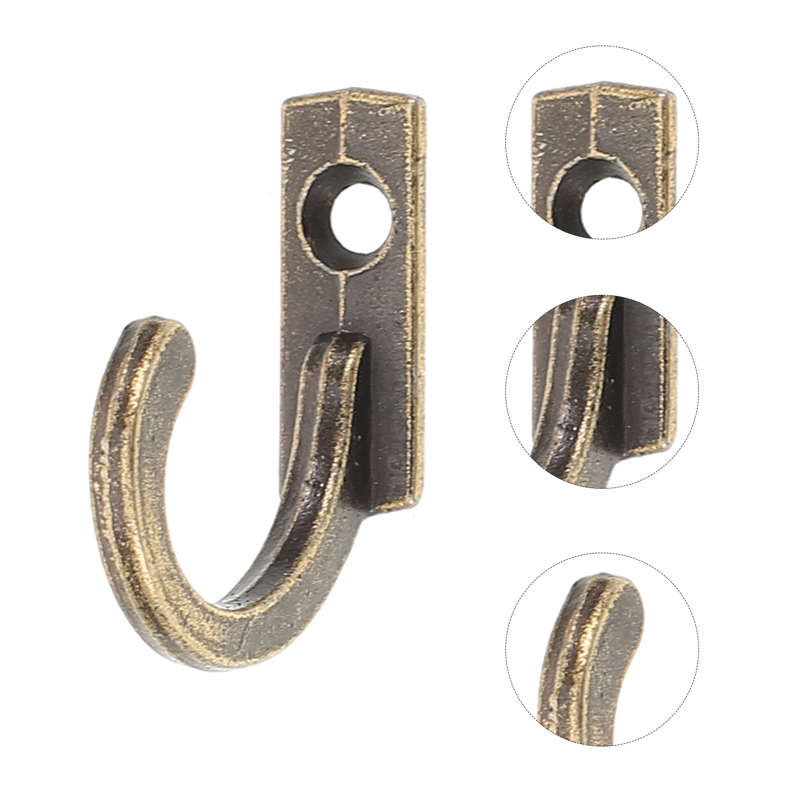 10pcs Wall Mounted Hooks Retro Zinc Alloy for Coats Robes Towels Hats Scarves Keys Bathroom Decor Clothes Hanger
10pcs Wall Mounted Hooks Retro Zinc Alloy for Coats Robes Towels Hats Scarves Keys Bathroom Decor Clothes Hanger