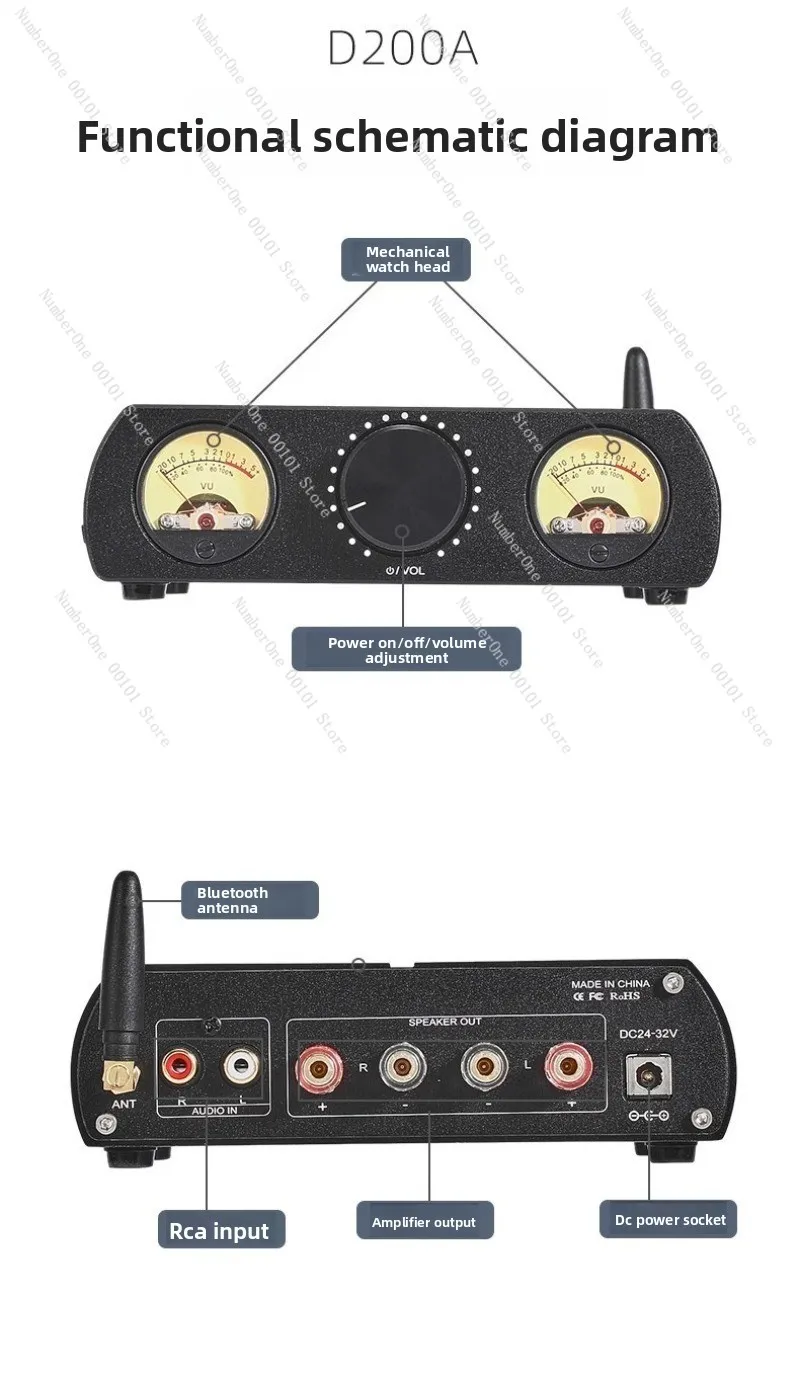 D200a tpa3221 two-channel qcc3034 bluetooth 5.1 digital power amplifier
D200a tpa3221 two-channel qcc3034 bluetooth 5.1 digital power amplifier