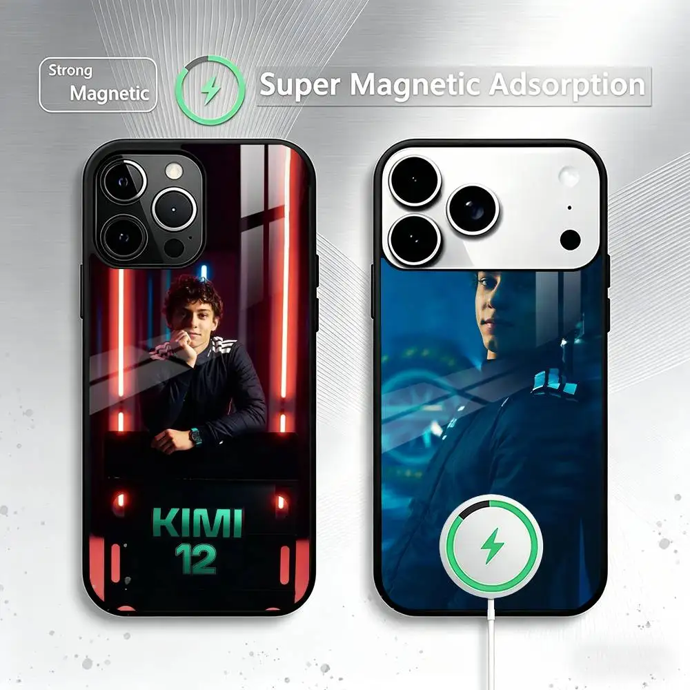 Sport K-Kimi Antonelli Phone Case For iPhone17,16,15,14,13,12,11 Plus,Pro Supports Magnetic Wireless Charging
Sport K-Kimi Antonelli Phone Case For iPhone17,16,15,14,13,12,11 Plus,Pro Supports Magnetic Wireless Charging