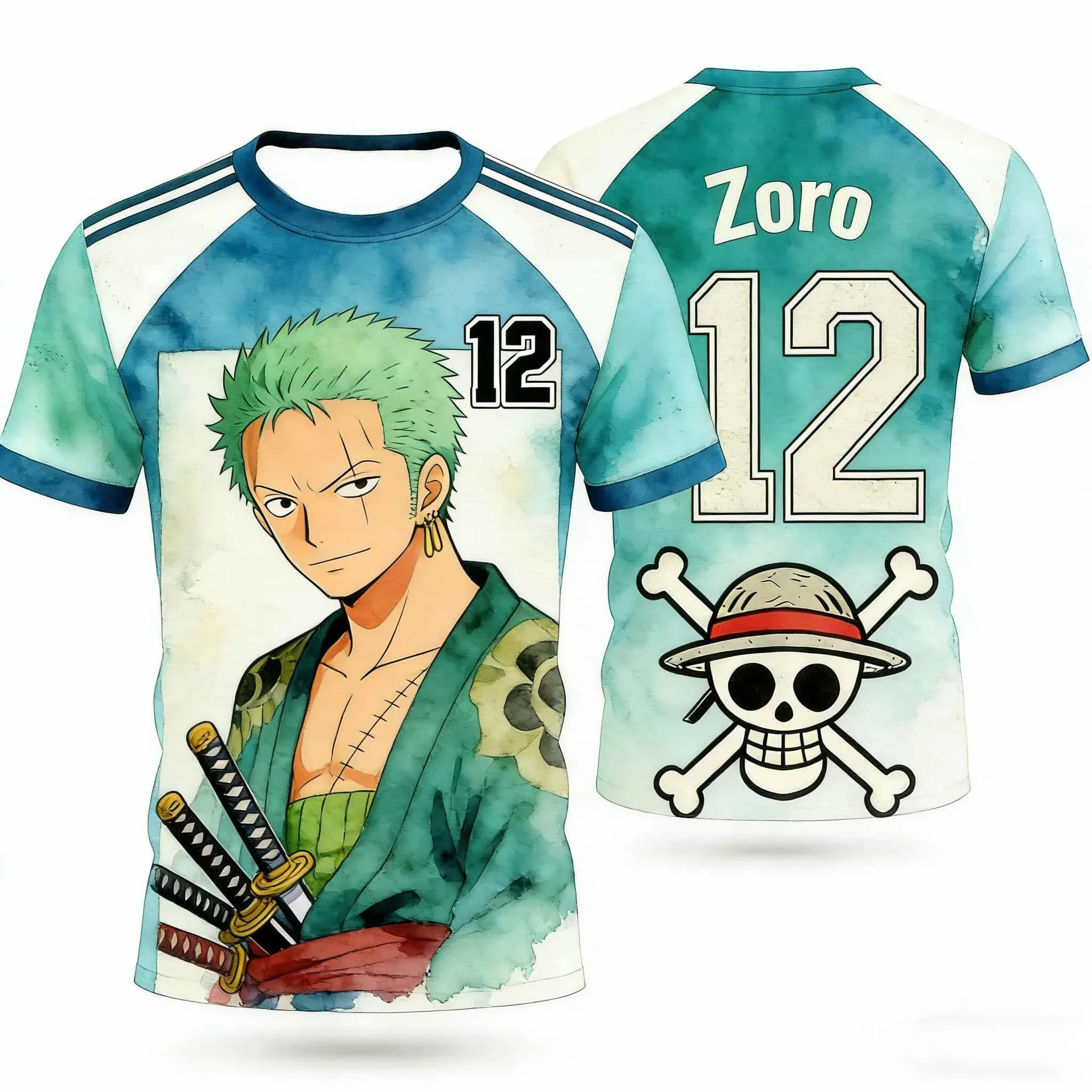 Men's Casual One Piece T-Shirt Zoro Modern Print Boys Clothes Girls Short Sleeve Men Jersey Breathable Summer
Men's Casual One Piece T-Shirt Zoro Modern Print Boys Clothes Girls Short Sleeve Men Jersey Breathable Summer