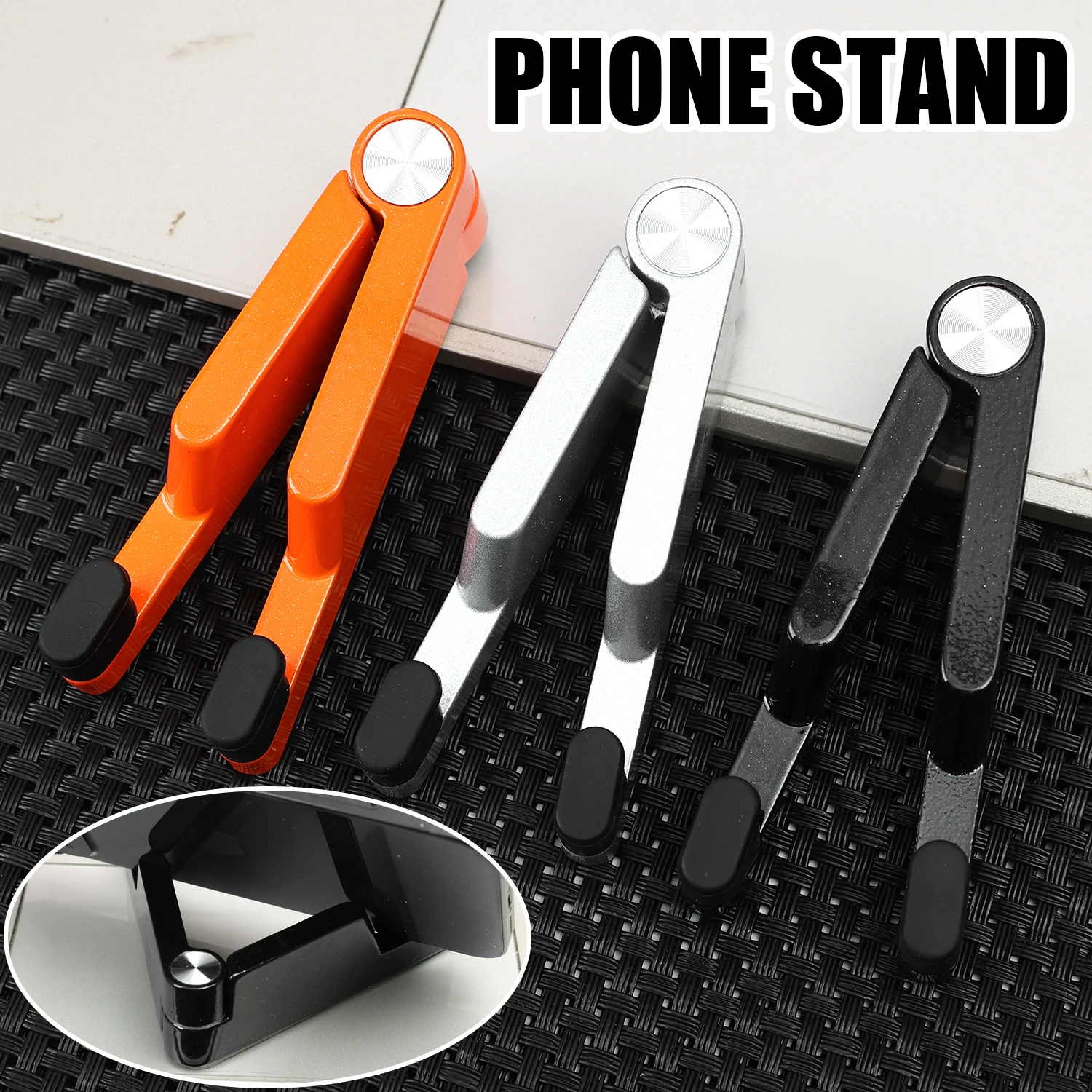 Portable Foldable Aluminum Alloy Mobile Phone Tablet Holder Universal Desktop Adjustable Lazy Stand Anti Slip Desk Bracket
Portable Foldable Aluminum Alloy Mobile Phone Tablet Holder Universal Desktop Adjustable Lazy Stand Anti Slip Desk Bracket