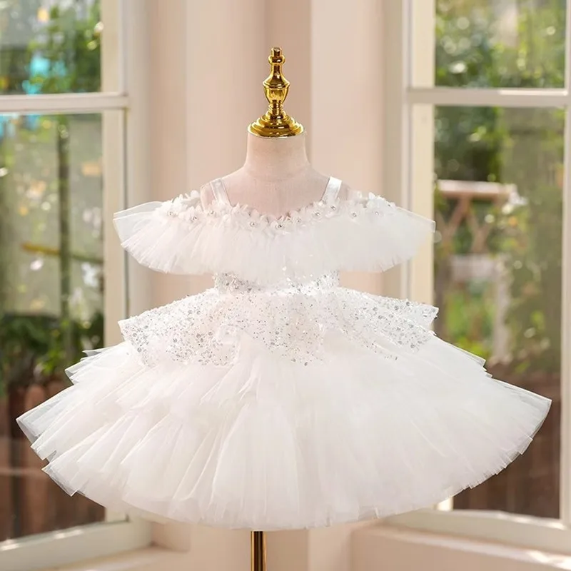 High-End Girl Princess Costume Host Piano Performance Wedding Birthday Party Dresses For Girls A4536 Vestidos Bridesmaid Dresses
High-End Girl Princess Costume Host Piano Performance Wedding Birthday Party Dresses For Girls A4536 Vestidos Bridesmaid Dresses