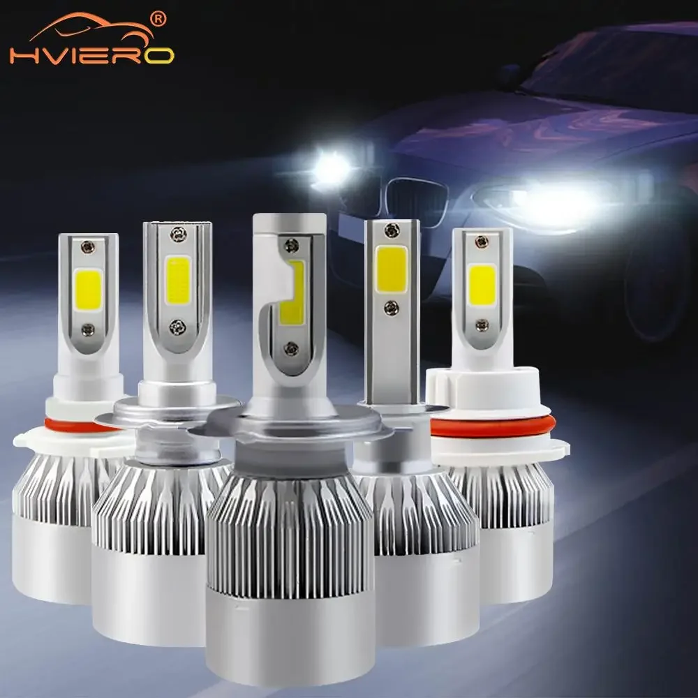 2X Car Led Headlight Fog Light C6 H1 H3 H7 HB5/9007 HB4/9006 9012/HIR2 72W 12V Auto Front Bulb Reverse Turn Signal Lamps Bright
2X Car Led Headlight Fog Light C6 H1 H3 H7 HB5/9007 HB4/9006 9012/HIR2 72W 12V Auto Front Bulb Reverse Turn Signal Lamps Bright