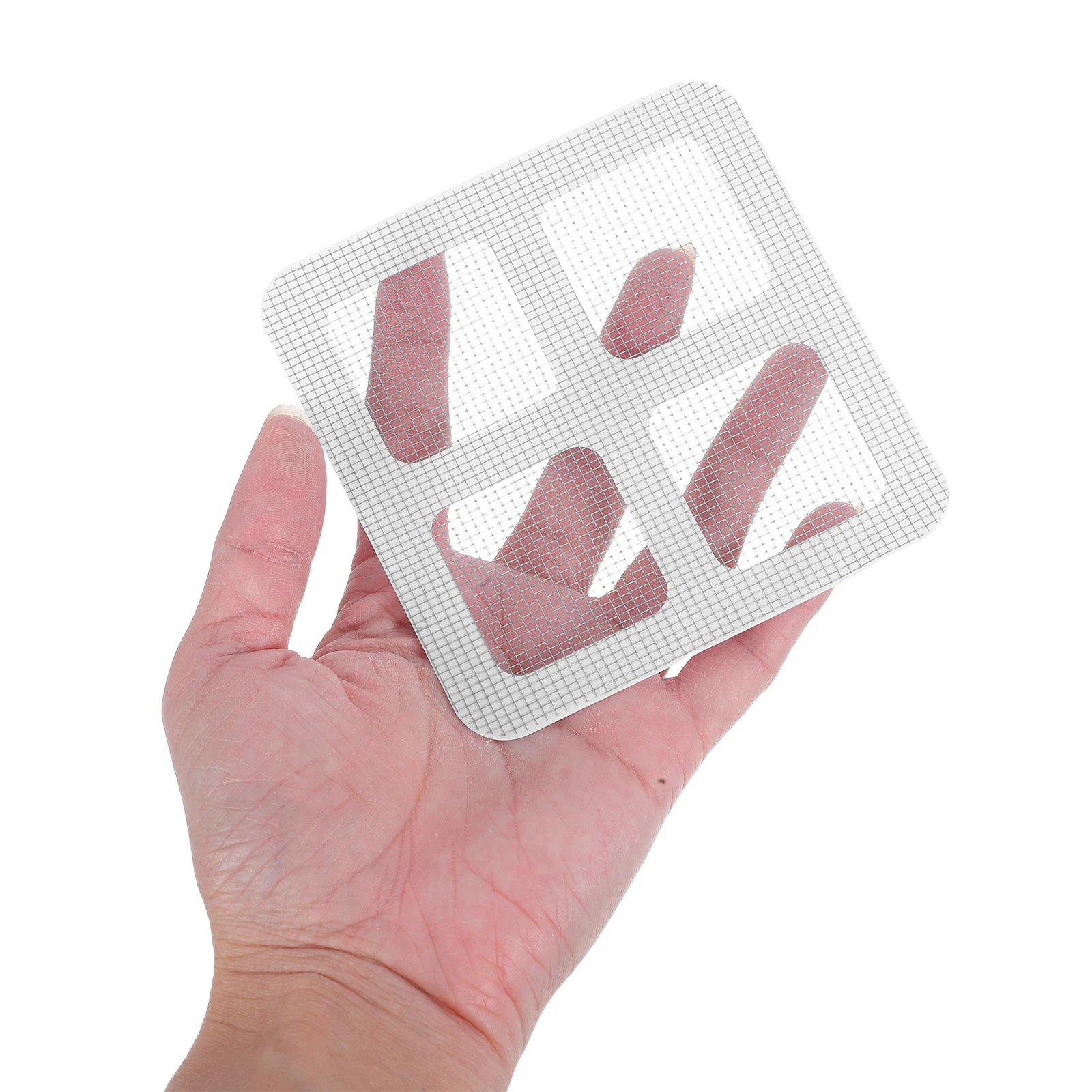 100Pcs Mesh Repair Sticker for Drain and Window Screen Anti-Blocking Adhesive Hair Catcher Filter Floor Drain Cover
100Pcs Mesh Repair Sticker for Drain and Window Screen Anti-Blocking Adhesive Hair Catcher Filter Floor Drain Cover