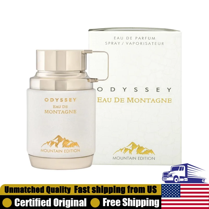 Armaf Odyssey Eau de Montagne Eau de Parfum 3.4 Ounce Premium Arabian Perfumes Lasting Oriental Vanilla Unisex Pheromone Perfume
Armaf Odyssey Eau de Montagne Eau de Parfum 3.4 Ounce Premium Arabian Perfumes Lasting Oriental Vanilla Unisex Pheromone Perfume