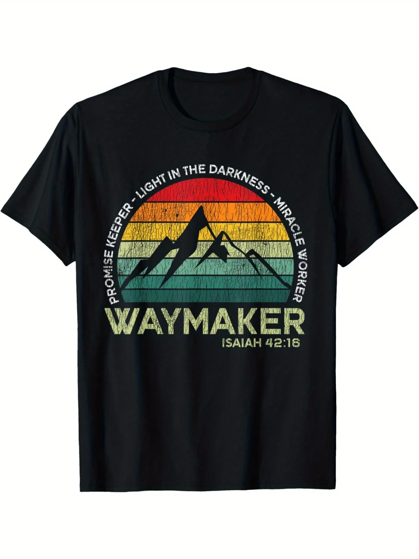 Christian Faith Waymaker Men's Black Cotton T-Shirt
Christian Faith Waymaker Men's Black Cotton T-Shirt