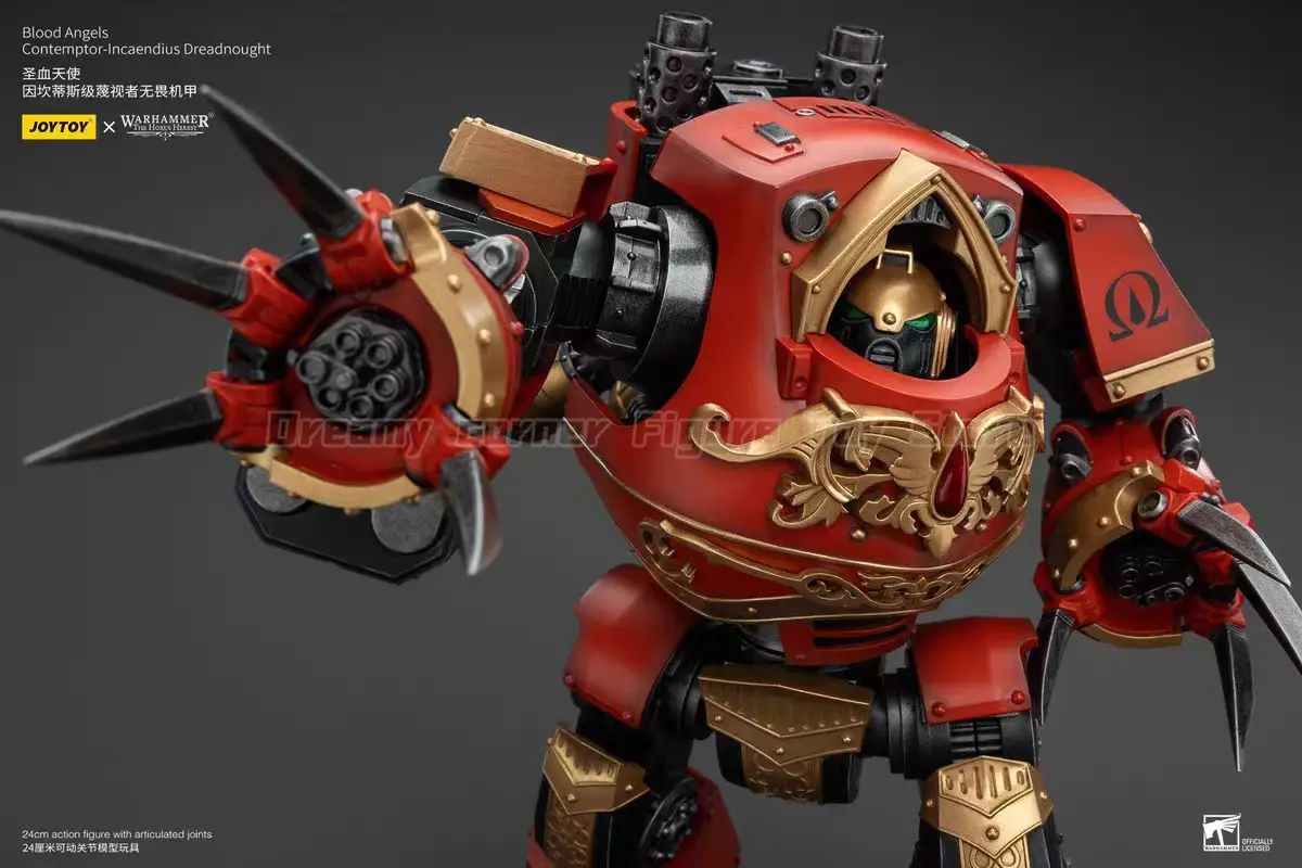 【24 Hours Delivery】JOYTOY Warhammer 40K Blood Angels Contemptor-Incaendius Dreadnought 1/18 Action Figure
【24 Hours Delivery】JOYTOY Warhammer 40K Blood Angels Contemptor-Incaendius Dreadnought 1/18 Action Figure
