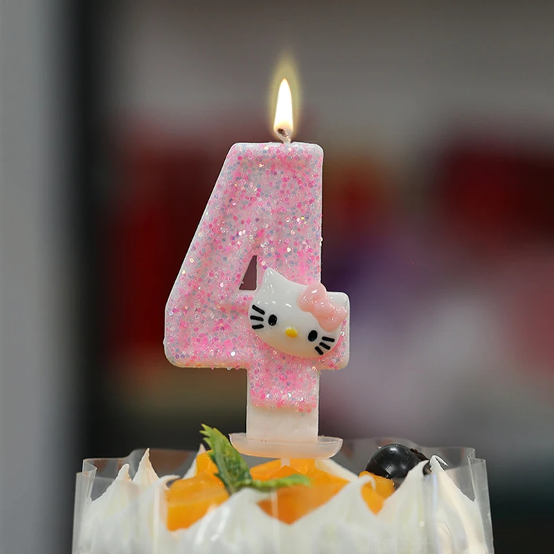 Sanrio Hello Kitty Cinnamoroll 0-9 Number Candles 3D Cake Topper Plug-in Birthday Anniversary Party Decoration Cartoon Character
Sanrio Hello Kitty Cinnamoroll 0-9 Number Candles 3D Cake Topper Plug-in Birthday Anniversary Party Decoration Cartoon Character