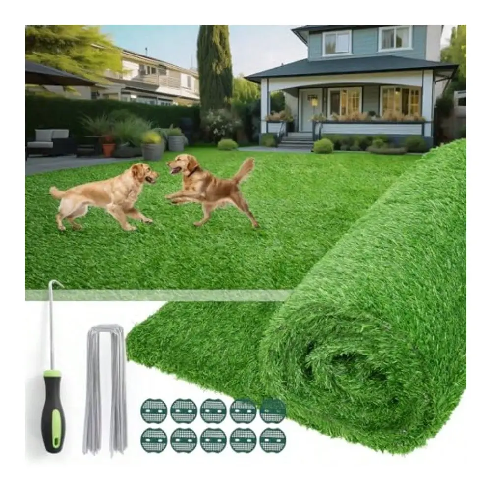 Artificial Turf Grass Outdoor Synthetic Realistic Fake Grass Indoor Turf Rug With Drainage Holes For Patio Balcony Backyard Lan
Artificial Turf Grass Outdoor Synthetic Realistic Fake Grass Indoor Turf Rug With Drainage Holes For Patio Balcony Backyard Lan