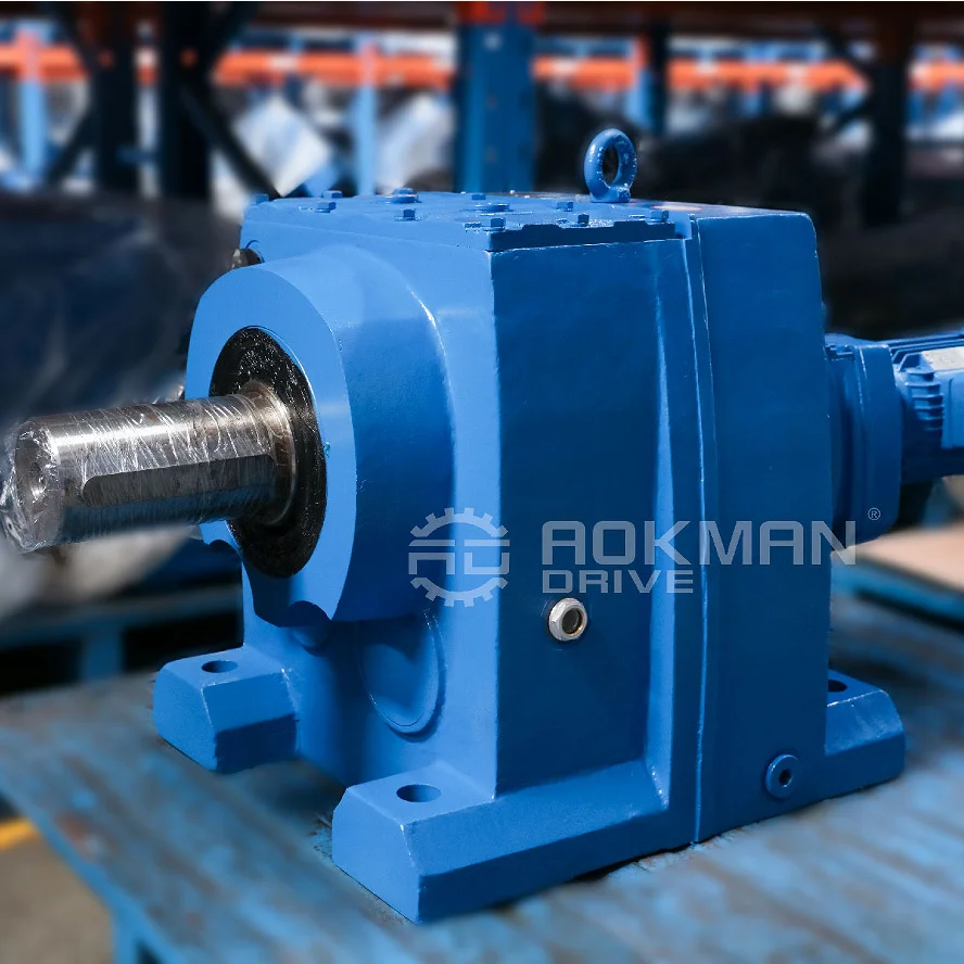 Aokman Gear Motor R Series Helical Coaxial Speed Reducer for Machinery Equipment
Aokman Gear Motor R Series Helical Coaxial Speed Reducer for Machinery Equipment