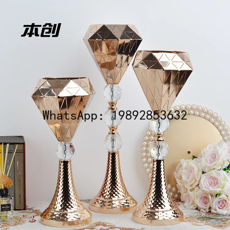 z6 Creative European Simulation Flower Vase, Flower Stand Home Dining Table Flower Arrangement Decorative Ornament
z6 Creative European Simulation Flower Vase, Flower Stand Home Dining Table Flower Arrangement Decorative Ornament