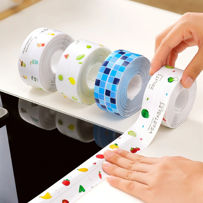Bathroom Kitchen Sink Patch Sticker Oil-Proof Waterproof Anti-mold Tape Countertop Toilet Gap Self-adhesive Seam Stickers
Bathroom Kitchen Sink Patch Sticker Oil-Proof Waterproof Anti-mold Tape Countertop Toilet Gap Self-adhesive Seam Stickers