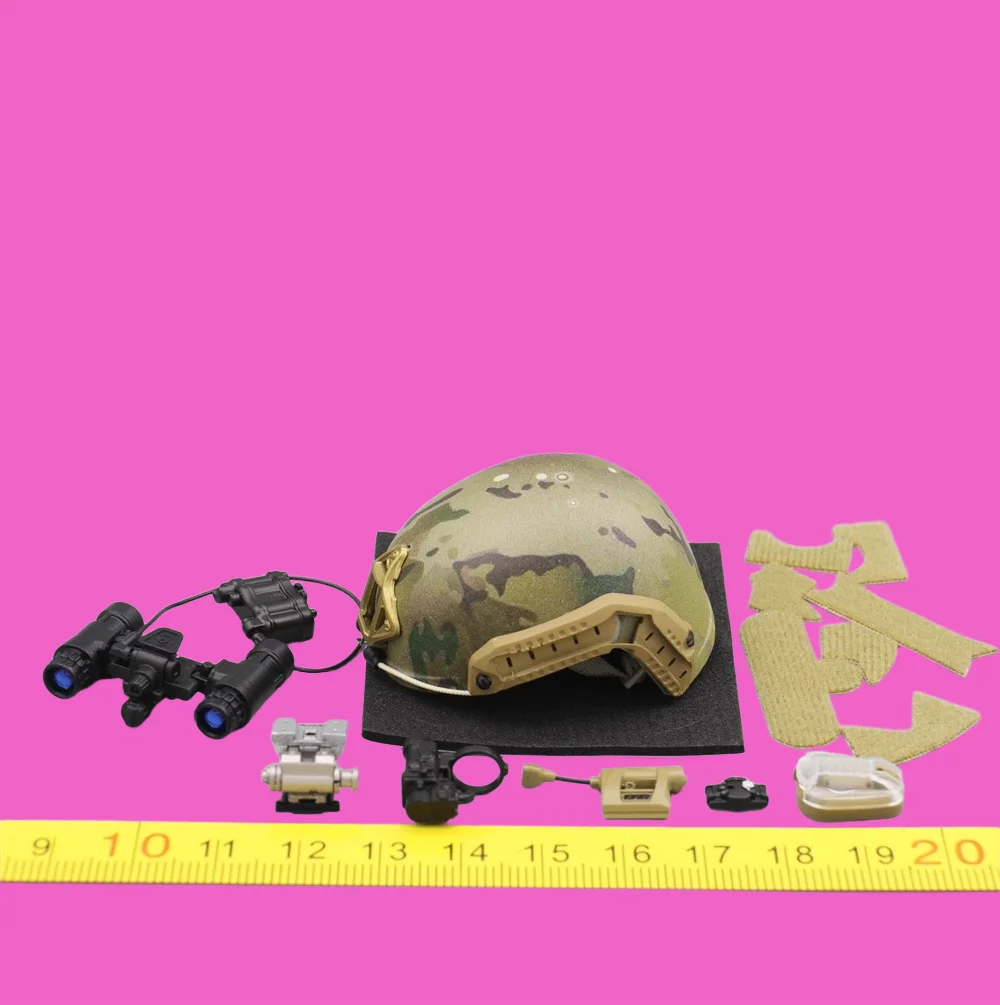 1/6 US. Soldier Doll Toys Model Helmet Night Vision Ear Phone PVC Material For 12" Doll Scene Component EASY&SIMPLE ES 26065SS
1/6 US. Soldier Doll Toys Model Helmet Night Vision Ear Phone PVC Material For 12" Doll Scene Component EASY&SIMPLE ES 26065SS