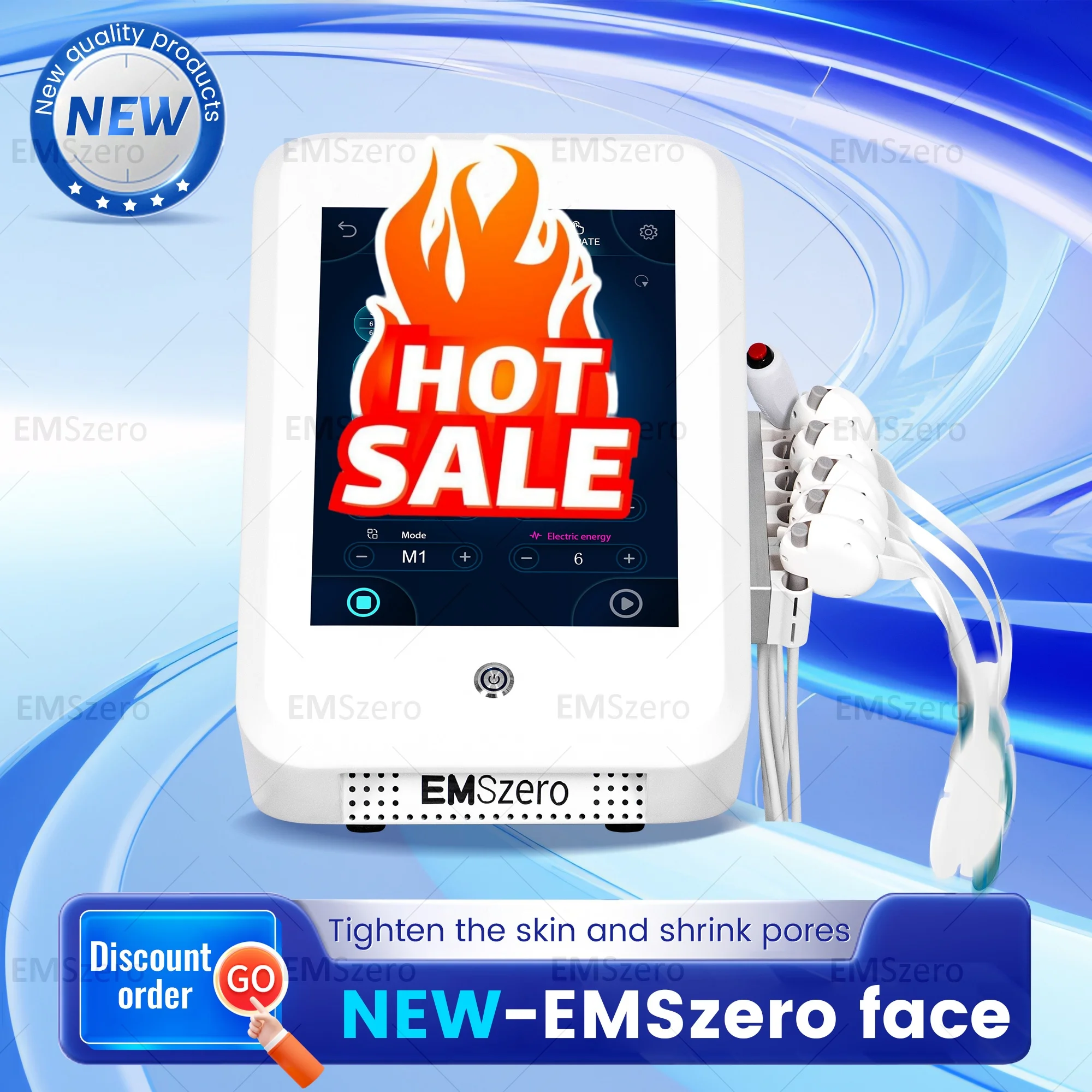 Professional Face Lifting Ems Rf Face Skin Muscle Stimulation Facial Tightening Fine Lines Removal Beauty Machine 
Professional Face Lifting Ems Rf Face Skin Muscle Stimulation Facial Tightening Fine Lines Removal Beauty Machine