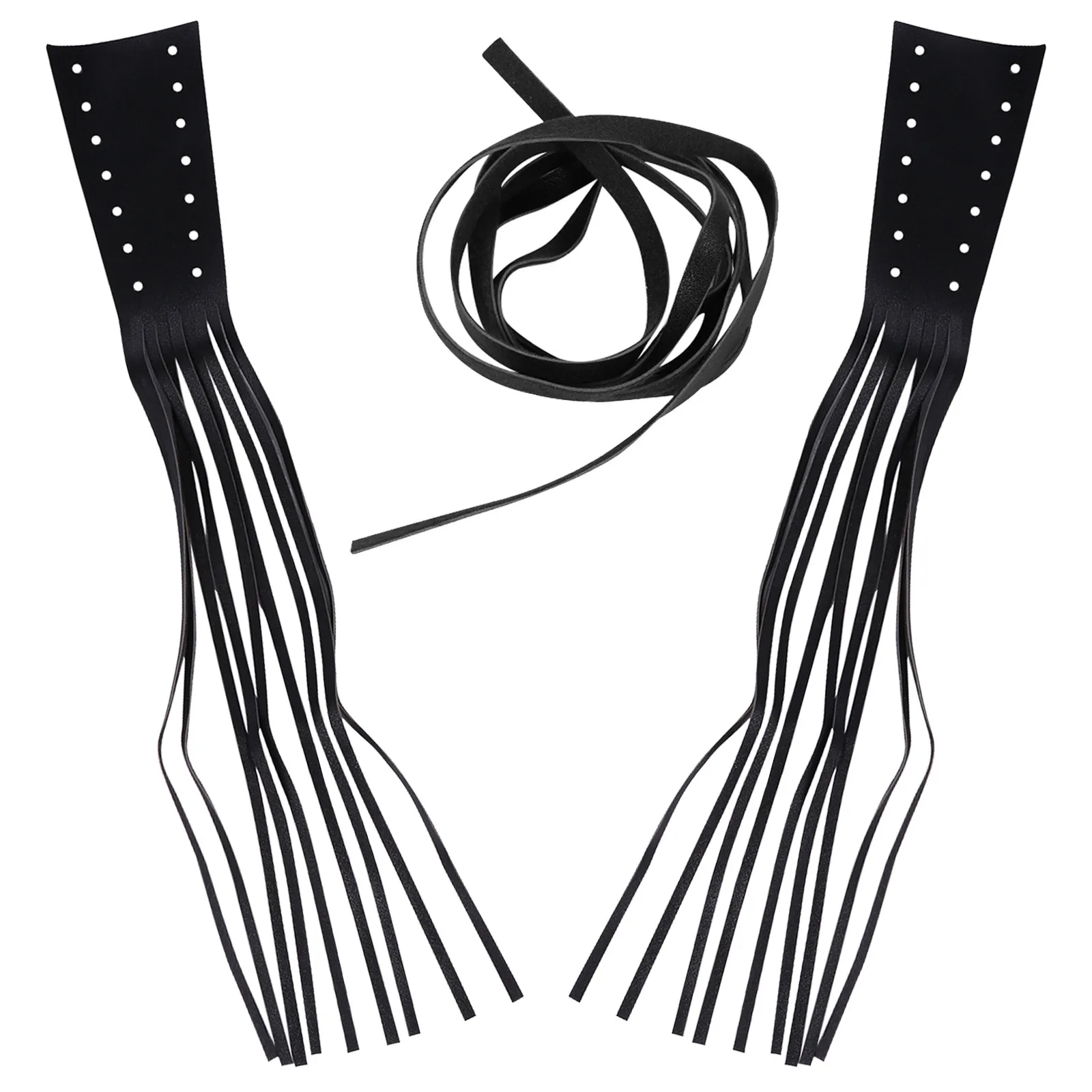 1Pair Universal Motorcycle Handlebar Grips Faux Fringe Tassels Anti Skid Surface Ergonomic Comfort Fit for 22 25Mm Bars
1Pair Universal Motorcycle Handlebar Grips Faux Fringe Tassels Anti Skid Surface Ergonomic Comfort Fit for 22 25Mm Bars