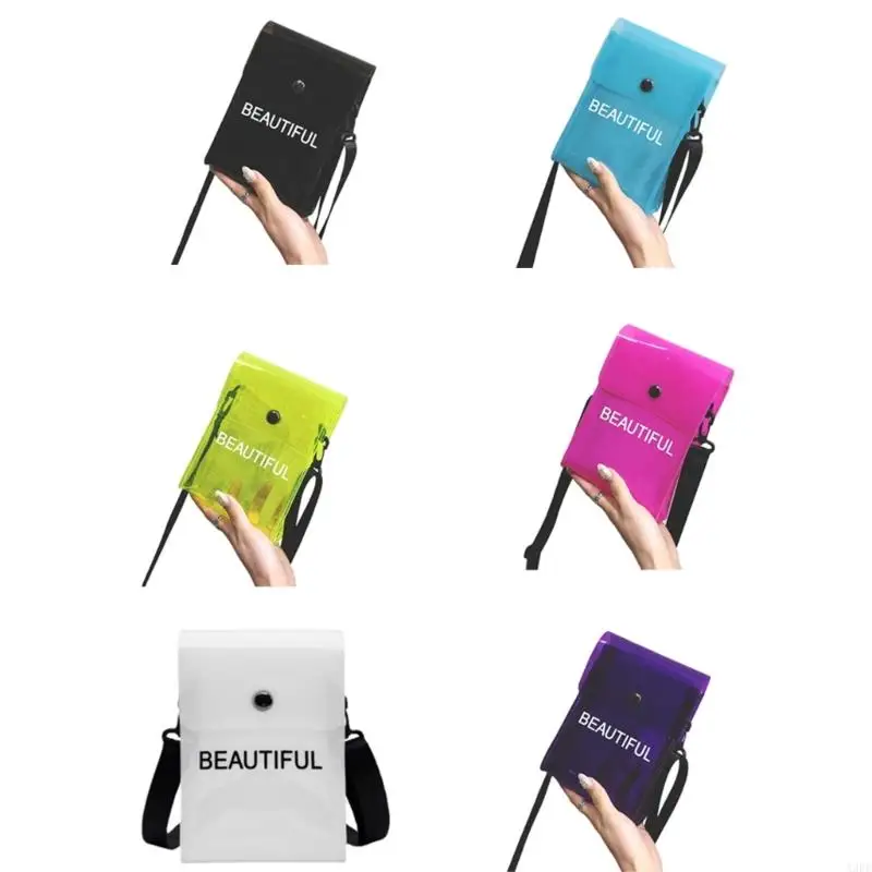 A3PE Women PVC Jelly Plastic Crossbody Bag Fashion Clear Candy Color Shoulder Purse Small Phone Case Zippered Makeup Bag
A3PE Women PVC Jelly Plastic Crossbody Bag Fashion Clear Candy Color Shoulder Purse Small Phone Case Zippered Makeup Bag