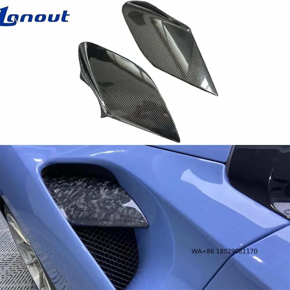 Dry Carbon Fiber Bodykit Accessories Front Side Air Vent for 488 GTB N Style Carbon Side Vent
Dry Carbon Fiber Bodykit Accessories Front Side Air Vent for 488 GTB N Style Carbon Side Vent