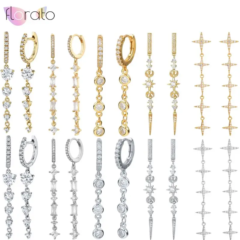 Женские длинные серьги-кольца из серебра 925 пробы, с разнообразными кристаллами
Женские длинные серьги-кольца из серебра 925 пробы, с разнообразными кристаллами