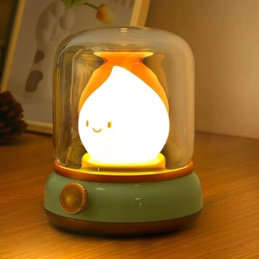 Ghost Campfire Desk Lamp Cute, Small Bedside Table Lamp Dimmable, 2 Modes Warm Night Light with Timer, Cordless Rechargeable Ba
Ghost Campfire Desk Lamp Cute, Small Bedside Table Lamp Dimmable, 2 Modes Warm Night Light with Timer, Cordless Rechargeable Ba