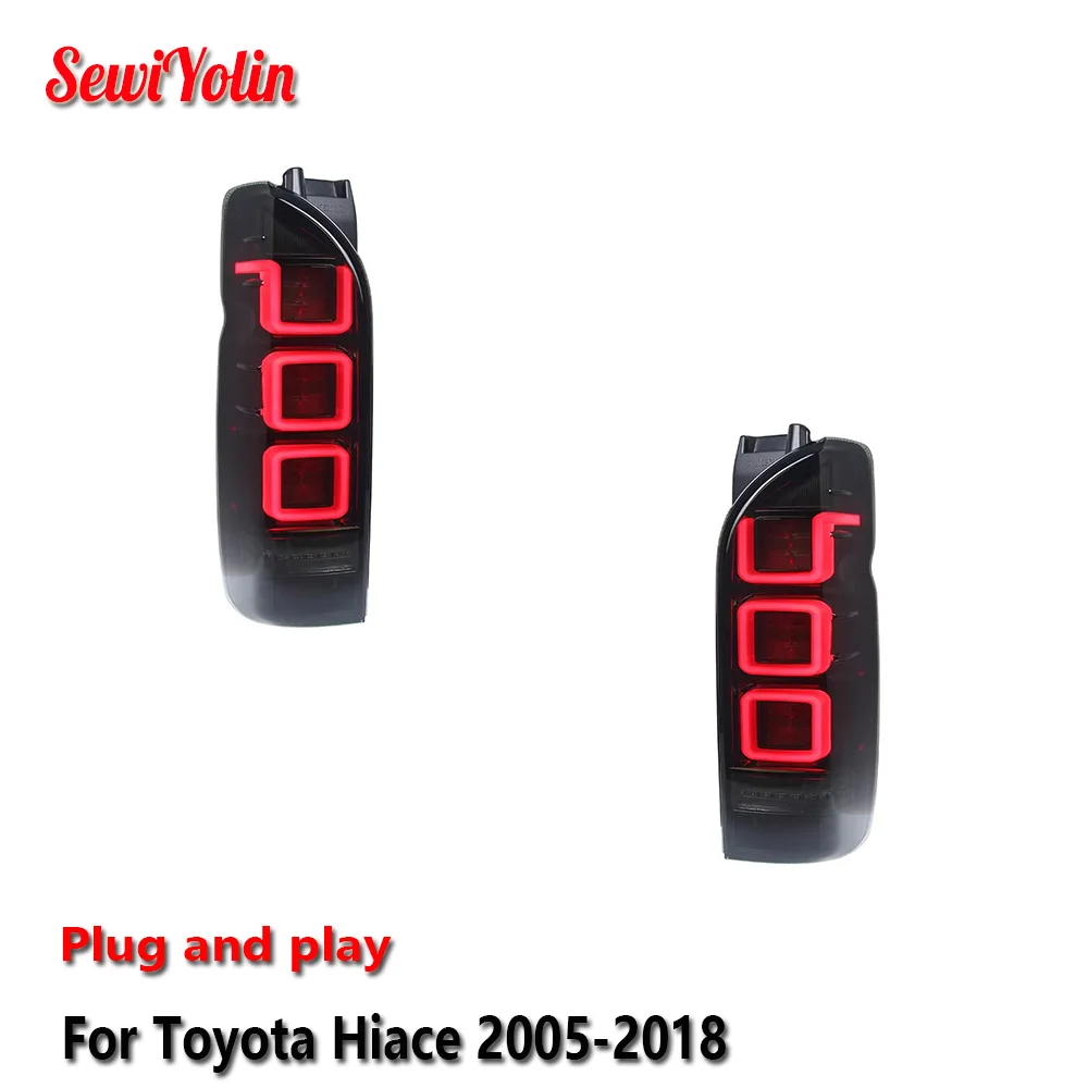 Car LED Tail Light Accessories For Toyota Hiace 2005-2018 Auto Rear Fog DRL Brake Turn Signal Lamp Plug and Play
Car LED Tail Light Accessories For Toyota Hiace 2005-2018 Auto Rear Fog DRL Brake Turn Signal Lamp Plug and Play