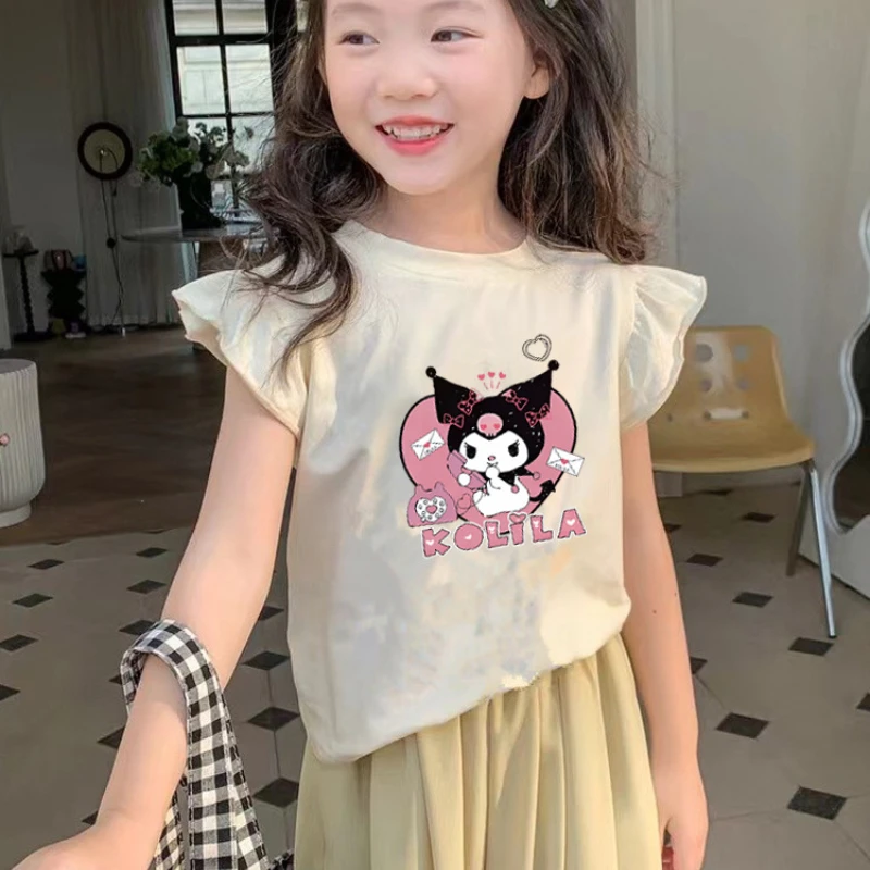 kawaii sanrio kuromi cinnamoroll anime kids t-shirt Girls Summer Cartoon Printed Cotton Short Sleeve Children Tops Birthday Gift
kawaii sanrio kuromi cinnamoroll anime kids t-shirt Girls Summer Cartoon Printed Cotton Short Sleeve Children Tops Birthday Gift