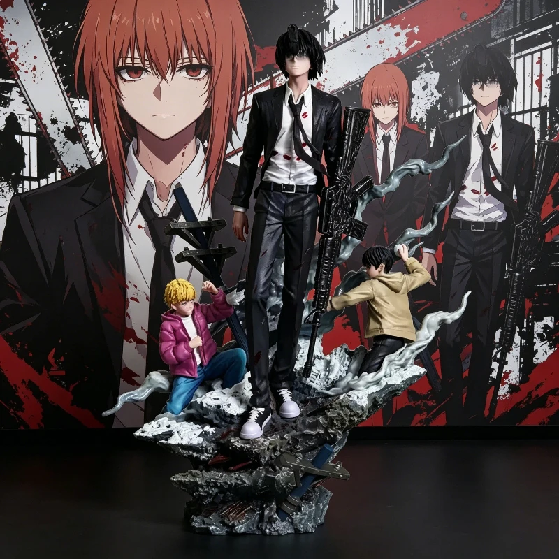 33cm/13 Inch Chainsaw Man Gun Demon Hayakawa Aki Deluxe Edition Figure High Detail PVC Anime Statue Collectible Model Toy Gifts
33cm/13 Inch Chainsaw Man Gun Demon Hayakawa Aki Deluxe Edition Figure High Detail PVC Anime Statue Collectible Model Toy Gifts