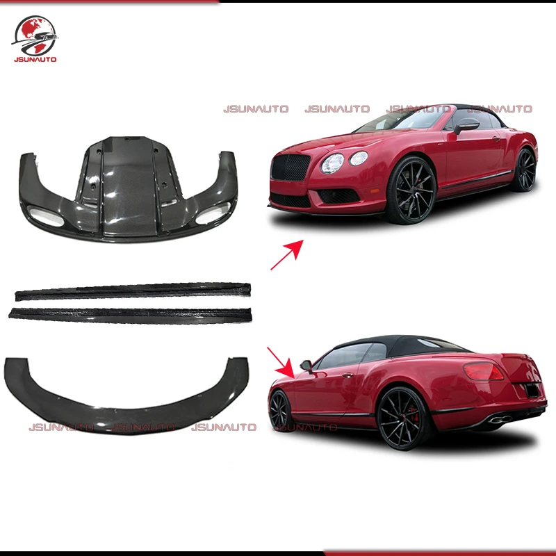 For Bentley Continental Gt Gtc Modify V8s Style Front Bumper Diffuser Side Skirts Raer Lip For 2012-2015 Bentley GT Premium Kit
For Bentley Continental Gt Gtc Modify V8s Style Front Bumper Diffuser Side Skirts Raer Lip For 2012-2015 Bentley GT Premium Kit