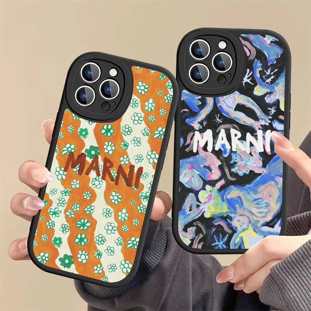 M-Marni Flower Phone Case For IPhone 16 15 14 13 12 11 Pro Max Plus Leather Shockproof Cover
M-Marni Flower Phone Case For IPhone 16 15 14 13 12 11 Pro Max Plus Leather Shockproof Cover