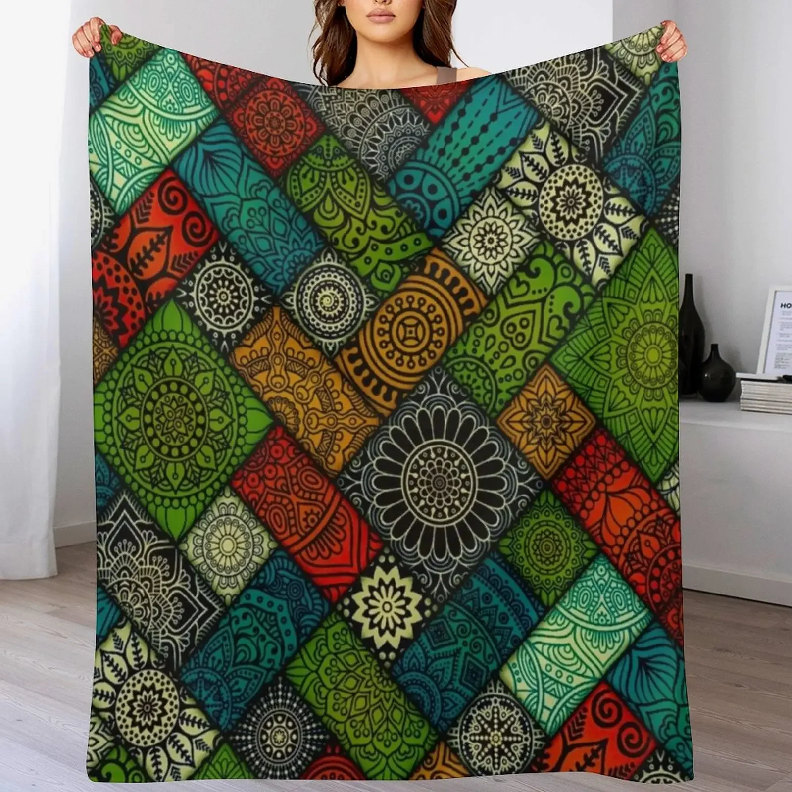 colourful geometric floral pattern Throw Blanket Plush Fuzzy Cozy Blanket for Couch Sofa
colourful geometric floral pattern Throw Blanket Plush Fuzzy Cozy Blanket for Couch Sofa