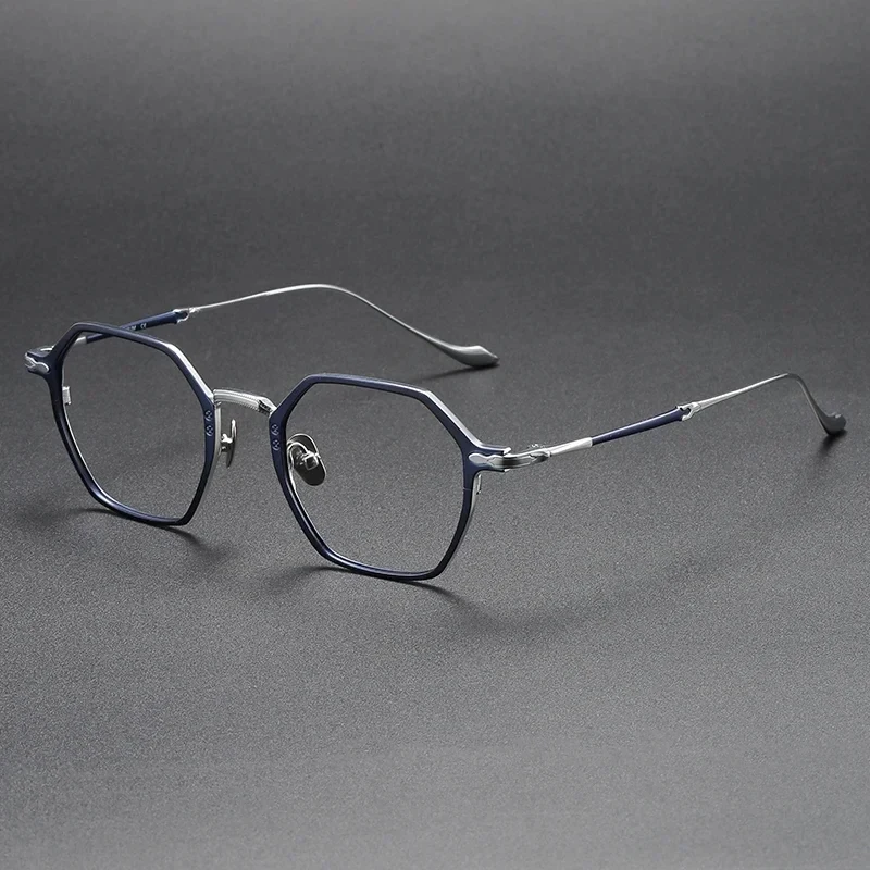 Prescription Lenses Matsuda Inspired Pure Titanium Spectacle Frames Double Bridge Pilot Eyeglasses for Men Regular Size M3123
Prescription Lenses Matsuda Inspired Pure Titanium Spectacle Frames Double Bridge Pilot Eyeglasses for Men Regular Size M3123