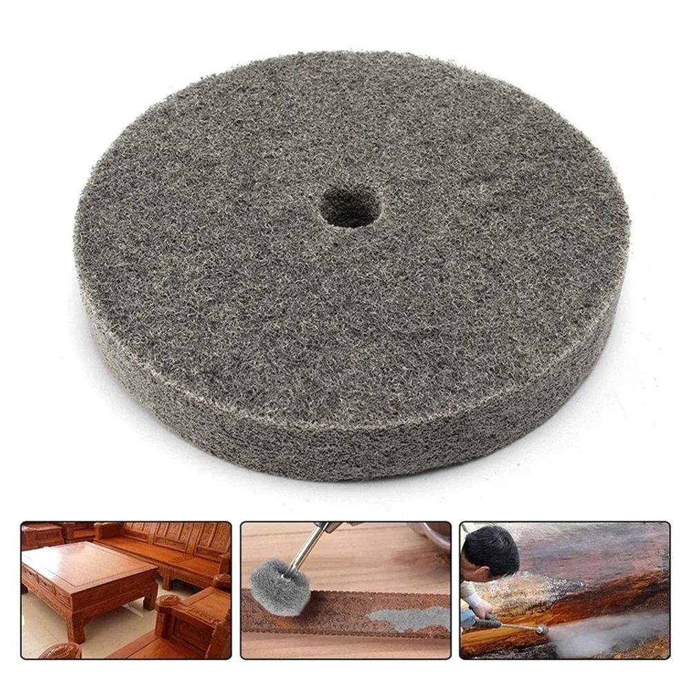 Abrasive Tool DIY Projects Fiber Polishing Wheel 6inch Disc Anti-high Temperature Efficient Good Sand Grain Effect
Abrasive Tool DIY Projects Fiber Polishing Wheel 6inch Disc Anti-high Temperature Efficient Good Sand Grain Effect