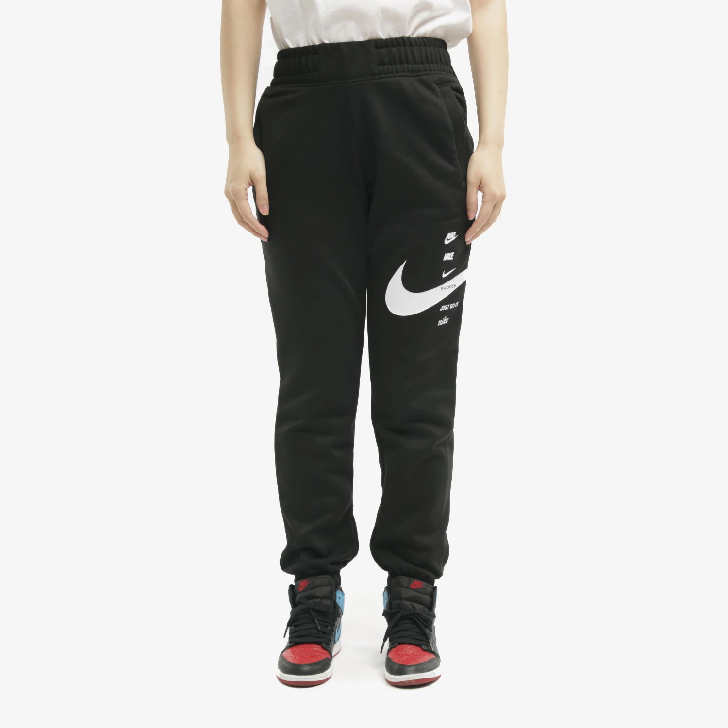 Nike genuine New Women's Logo Printed Fleece Sports Leisure Long Pants CU5632-011
Nike genuine New Women's Logo Printed Fleece Sports Leisure Long Pants CU5632-011